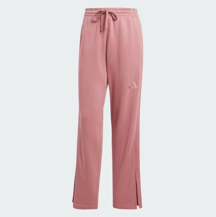 Штаны прямого кроя ALL SZN из ткани French Terry с тремя полосками